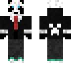 panda in tuxedo