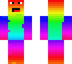 rainbow skin