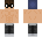 shirtless nerd