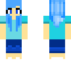 blue girl