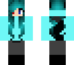 blue wolf girl