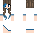 cute blue girl