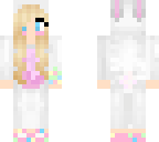 easter egg bunny girl