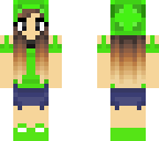 green wolf hood