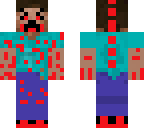 Herobrine Of Blood | Minecraft Skin