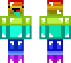 rainbow noob skin