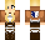blond scout girl