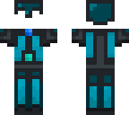 blue armour