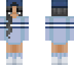 blue girl