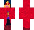 demona red cape