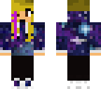 galaxy hoodie girl