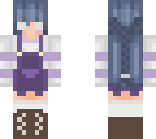 herobrine girl full skin