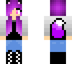 purple girl