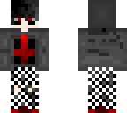 checkered goth boy
