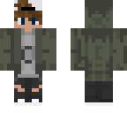 dark green cool boy