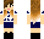 girl navy blue