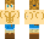 link shirtless
