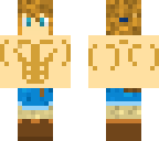 link shirtless