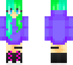 purple girl