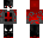 red hoodie goth boy