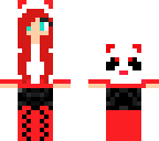 red panda girl