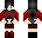 black and red