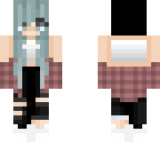 blue hair