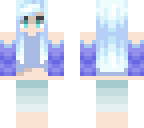 icy hair girl