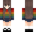 rainbow girl