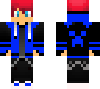 blue skin boy
