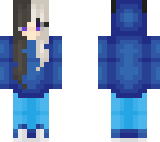 blue wolf girl