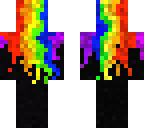 rainbow splatter