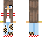 red checker vans girl
