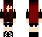 red punk girl