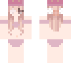updated beach girl with inflatable crown