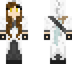 white assasin with pirate scimitar