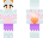winter fox girl