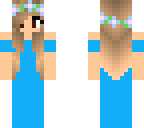 blue dressy girl