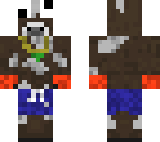 boxing cow