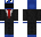 cookie monster with suit overlay