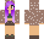 deer purple hair