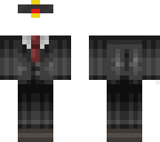 derpy chicken in a suit