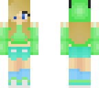 green wolf girl