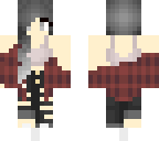 plaid girl