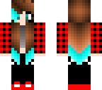 red plaid gamer girl