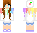 white pastel rainbow 