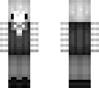 black and white chibi