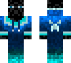 blue enderman hoodie