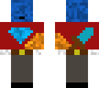 blue fighter