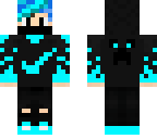 blue hair boy